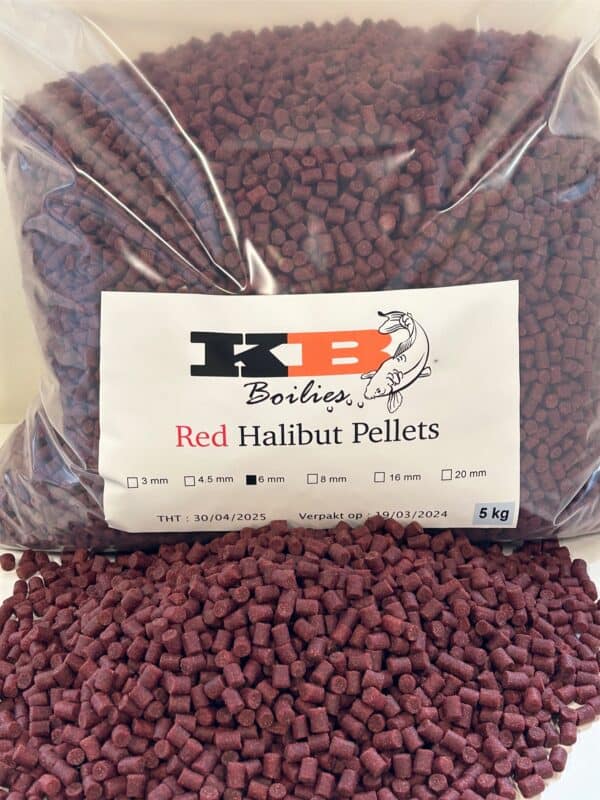 Red Halibut 6mm pellets