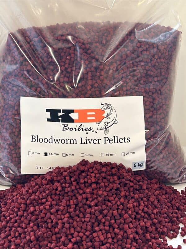 Bloodworm liver 4,5mm pellets