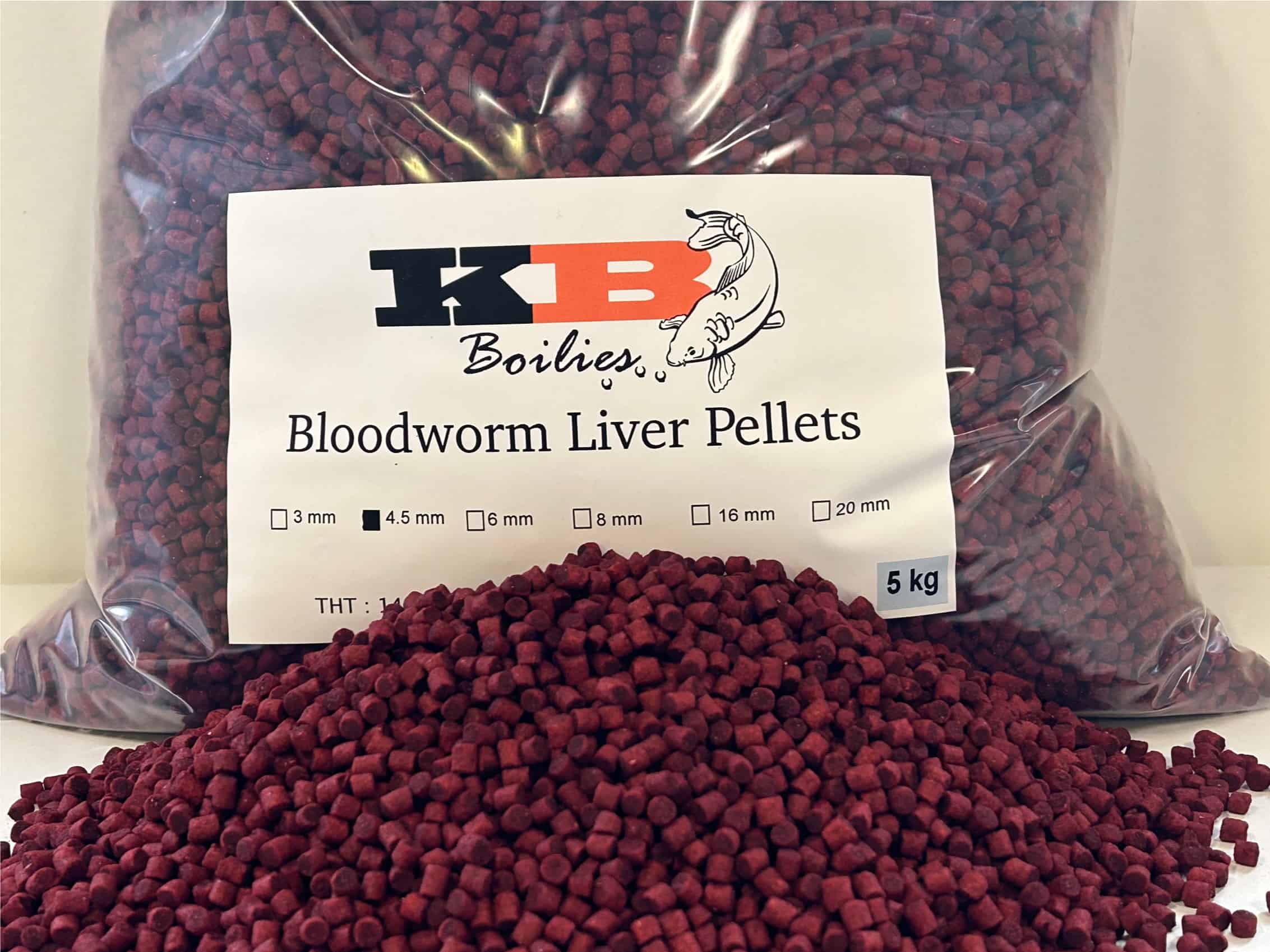 Bloodworm liver Pellets 4,5mm